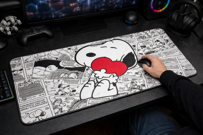 Mouse pad detail
