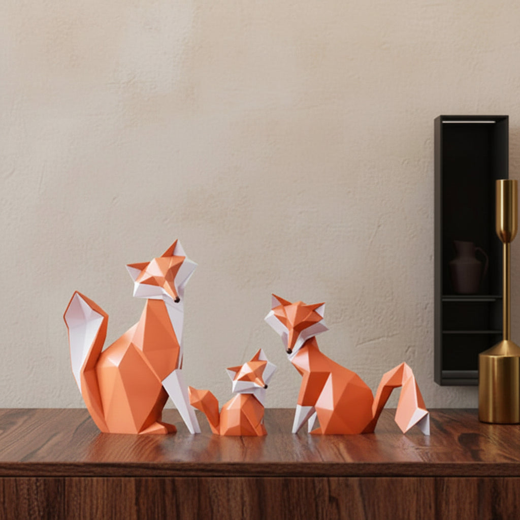 Resin Fox Figurine