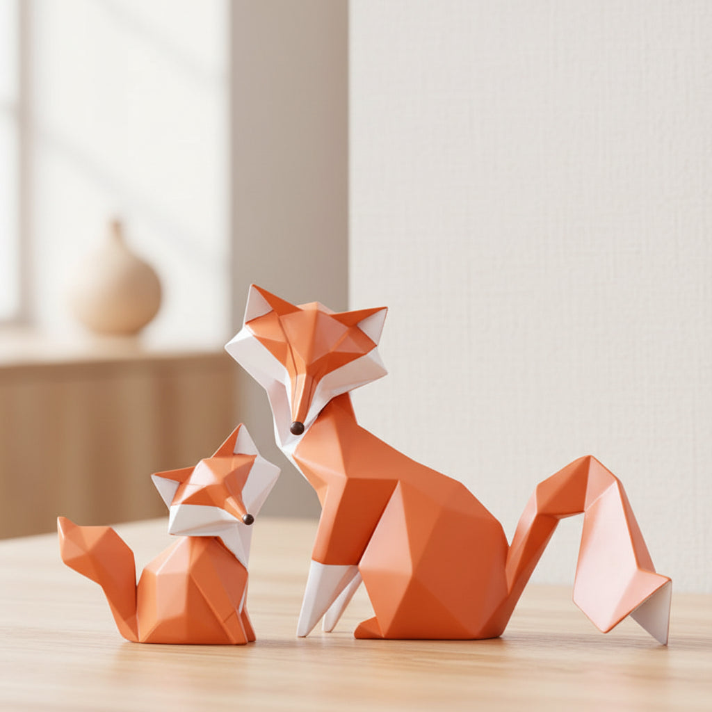Resin Fox Figurine