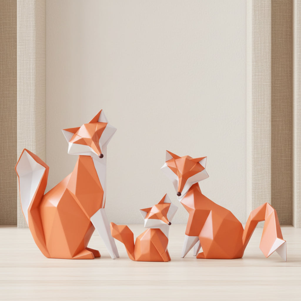 Resin Fox Figurine