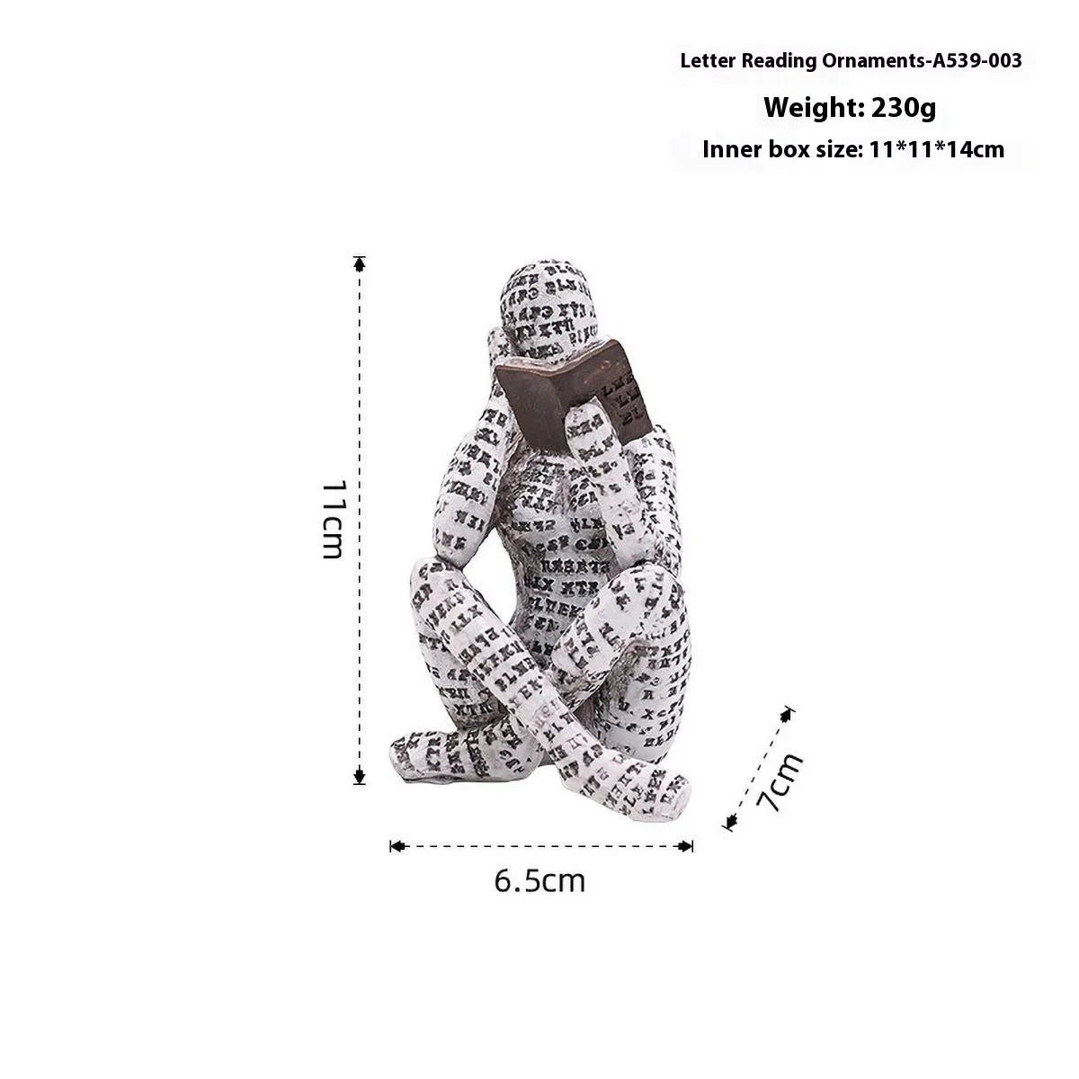 Nordic Reader Sculpture