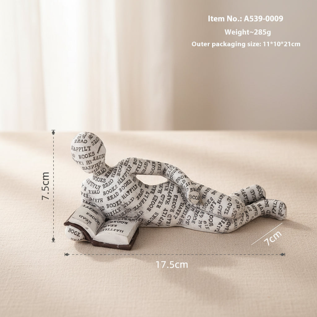 Nordic Reader Sculpture