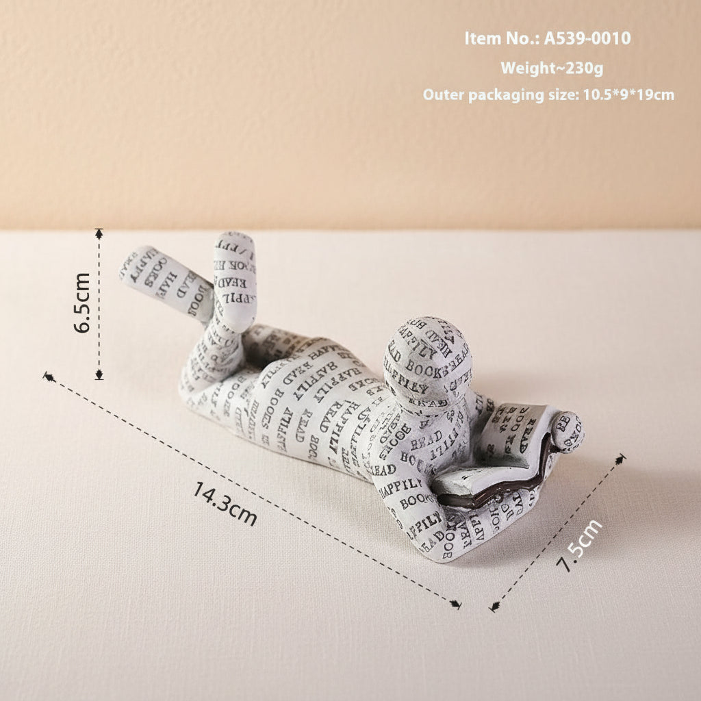 Nordic Reader Sculpture