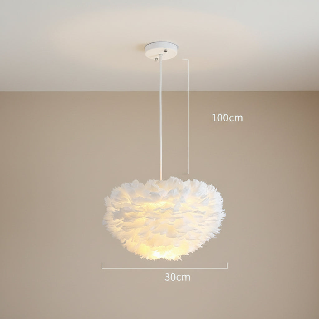 Nordic Feather Pendant Light