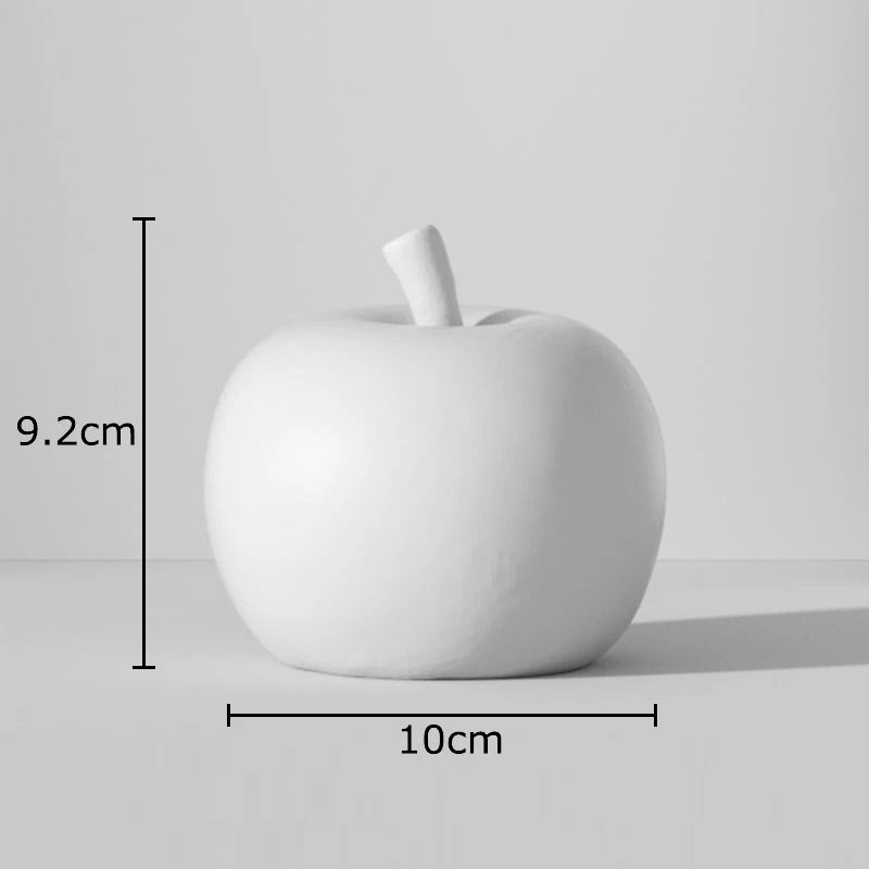 Apple & Pineapple Resin Sculpture