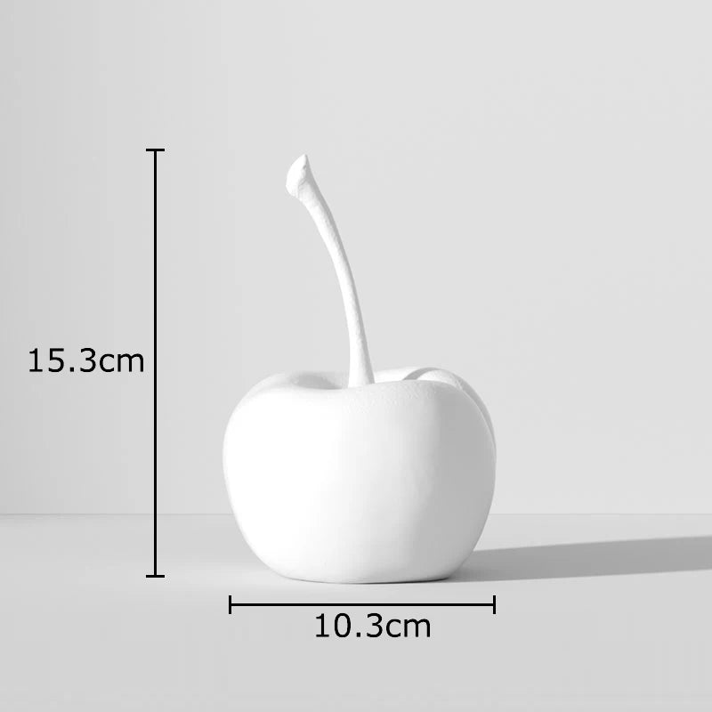 Apple & Pineapple Resin Sculpture