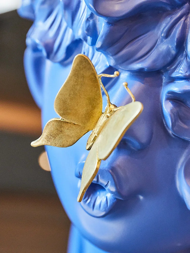 Butterfly Resin Sculpture
