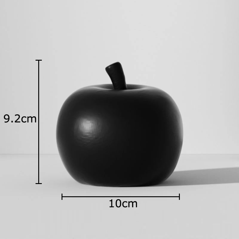 Apple & Pineapple Resin Sculpture