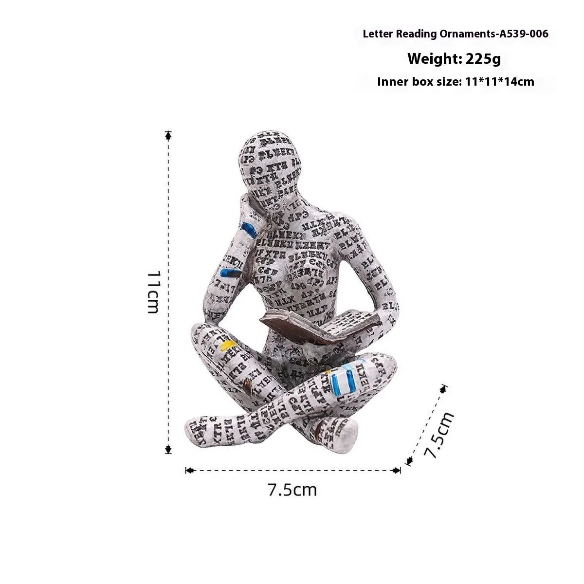 Nordic Reader Sculpture