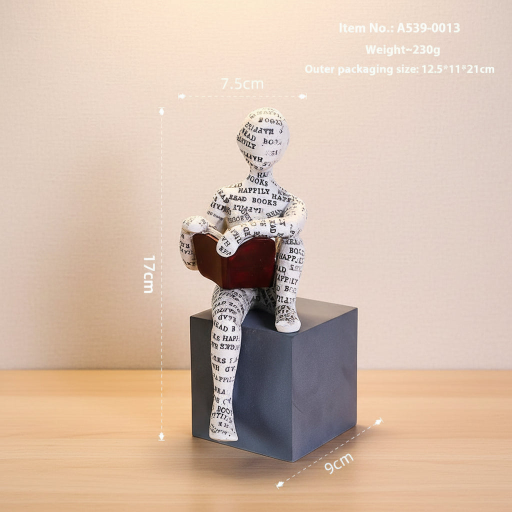 Nordic Reader Sculpture
