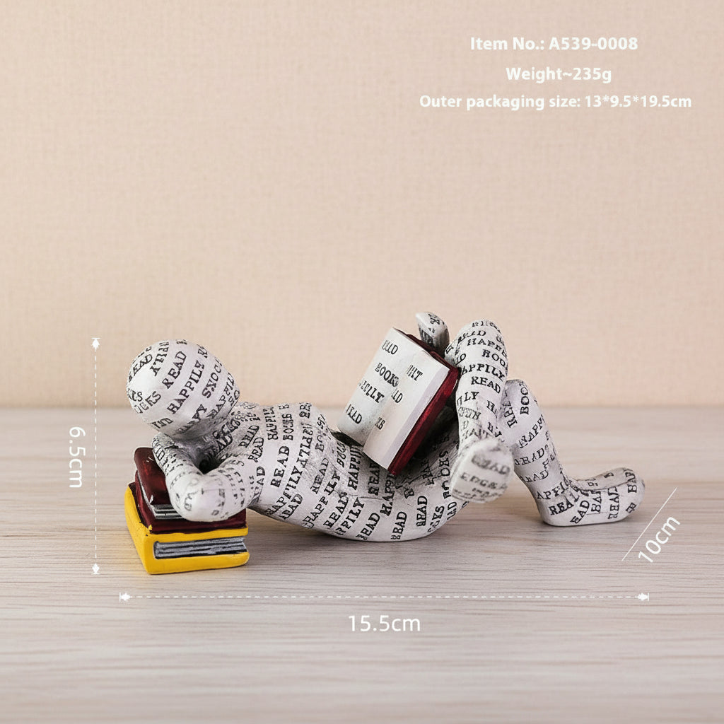 Nordic Reader Sculpture