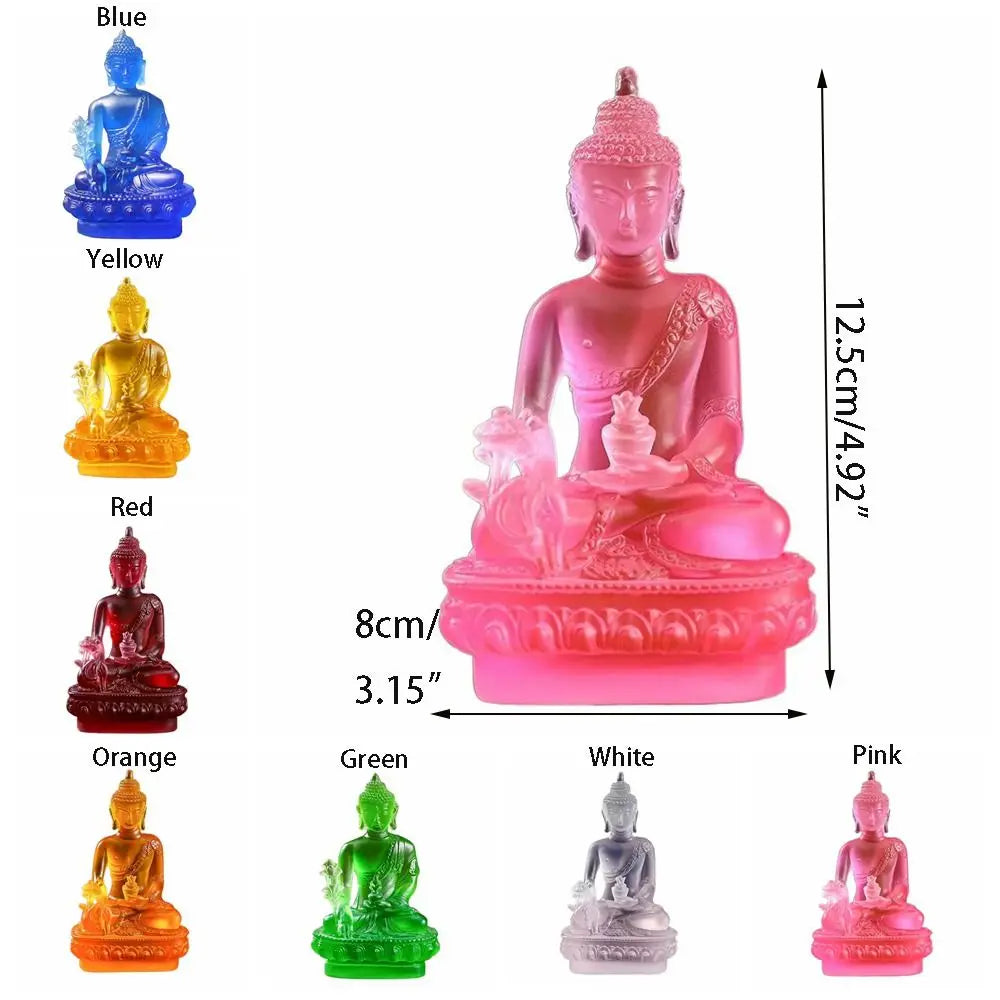 Medicine Buddha Statue — Resin Sculpture