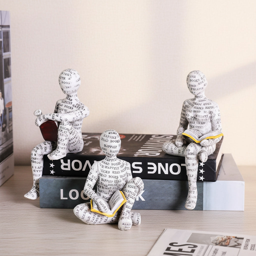 Nordic Reader Sculpture