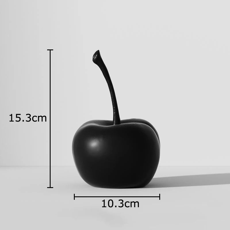 Apple & Pineapple Resin Sculpture