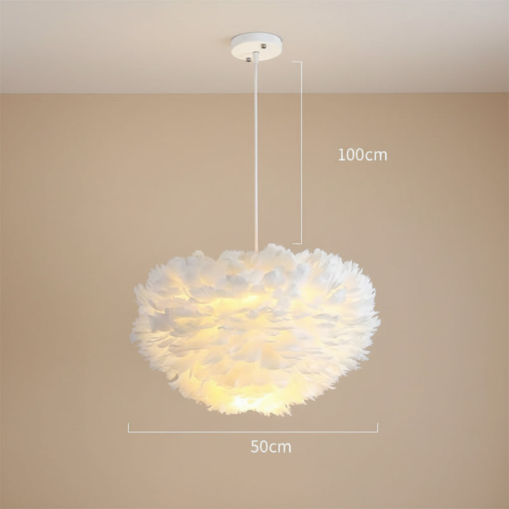 Nordic Feather Pendant Light