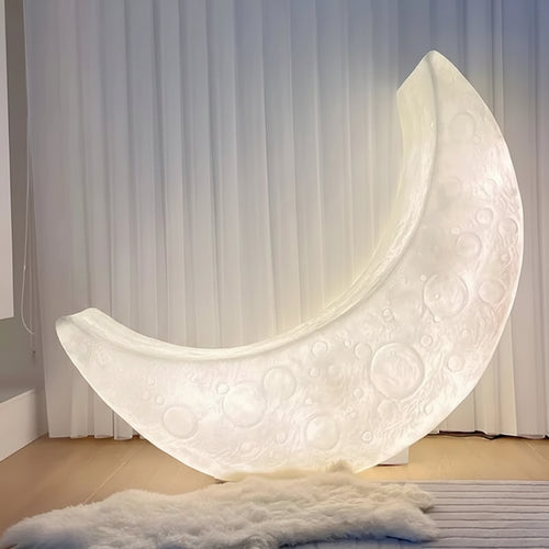 Crescent Moon Floor Lamp
