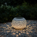 Solar Hollow Iron Outdoor Lantern