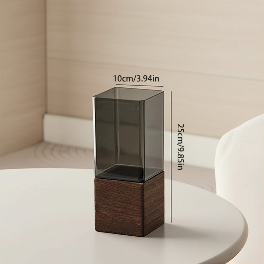 Nordic Acrylic Vase with Base