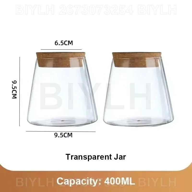 Hydroponic Glass Vase Transparent Flower Pot Plant Home Decor With Base Tray
