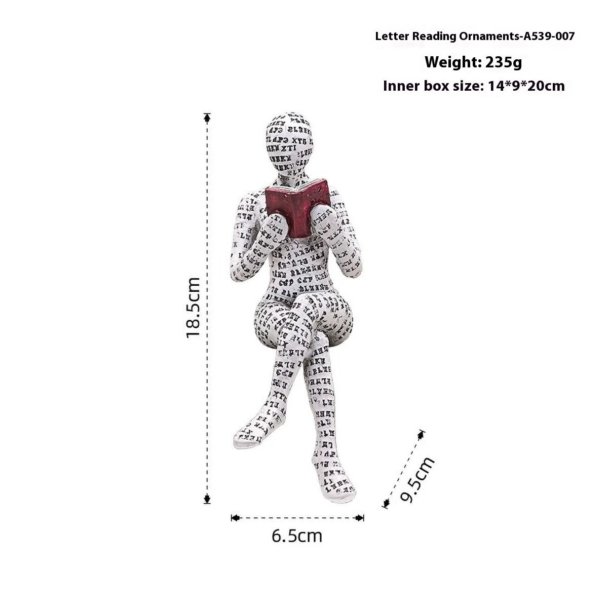 Nordic Reader Sculpture
