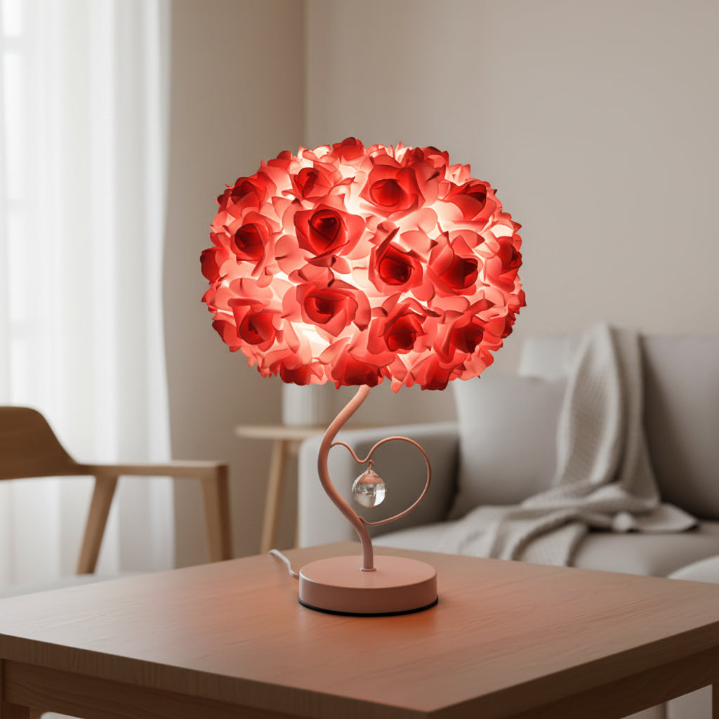 3D Rose Night Light