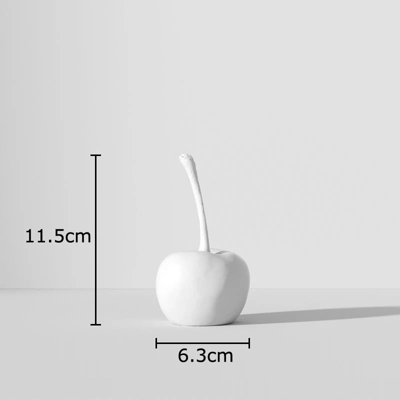 Apple & Pineapple Resin Sculpture