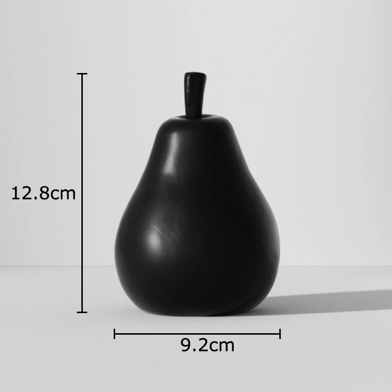 Apple & Pineapple Resin Sculpture