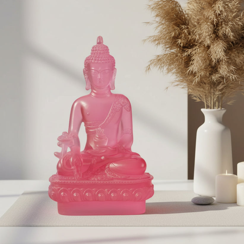 Medicine Buddha Statue — Resin Sculpture