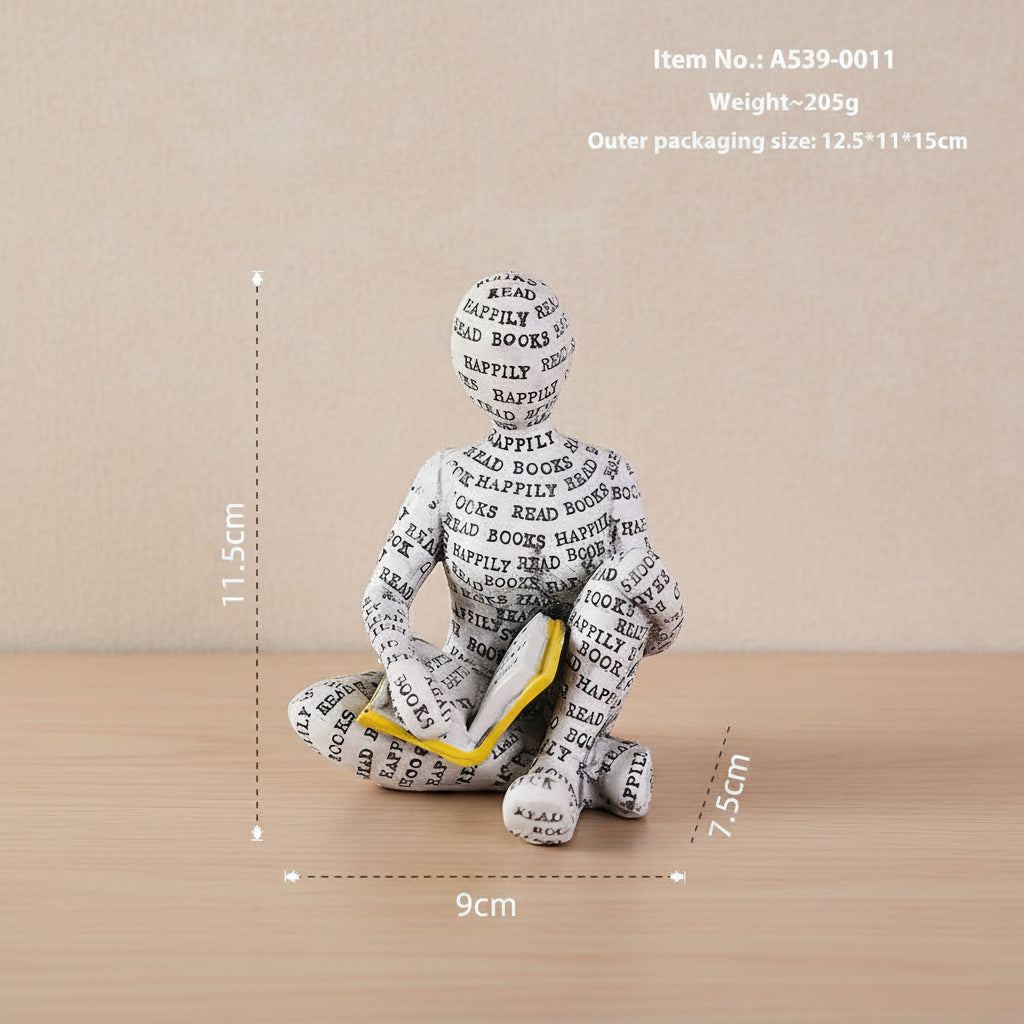 Nordic Reader Sculpture