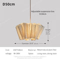 Wabi Sabi Handknit Fabric Pendant Light