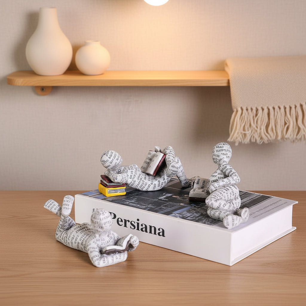 Nordic Reader Sculpture