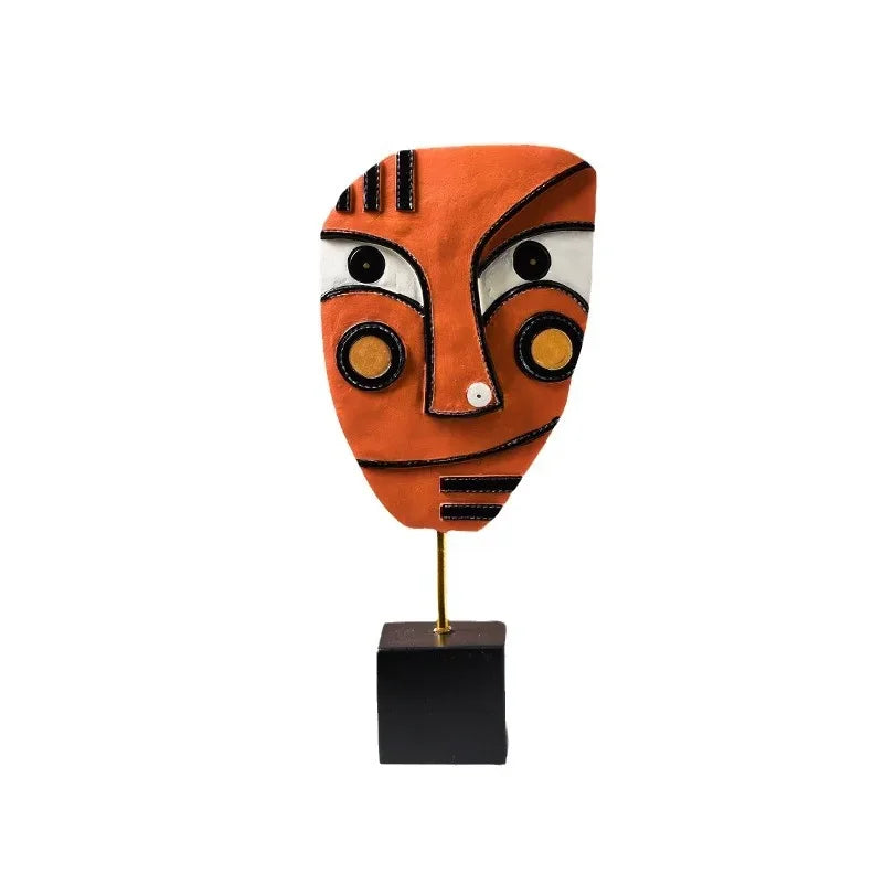 Abstract Facial Art Sculpture