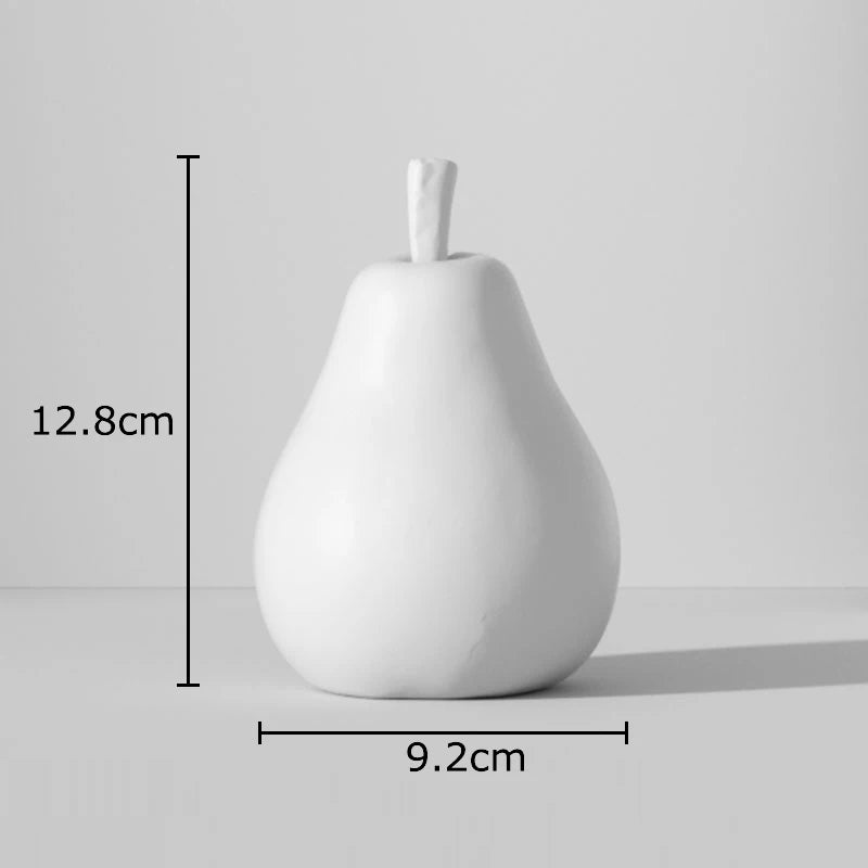 Apple & Pineapple Resin Sculpture