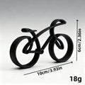 Minimalistische Fahrradskulptur