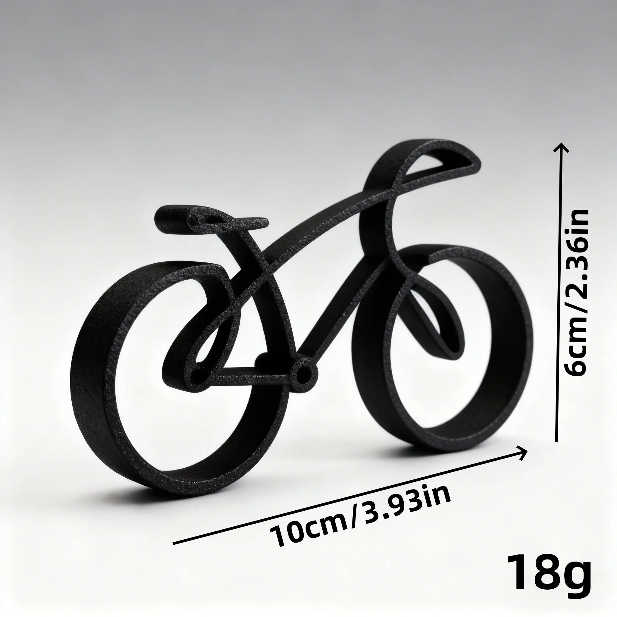 Minimalist Bike Sculpture