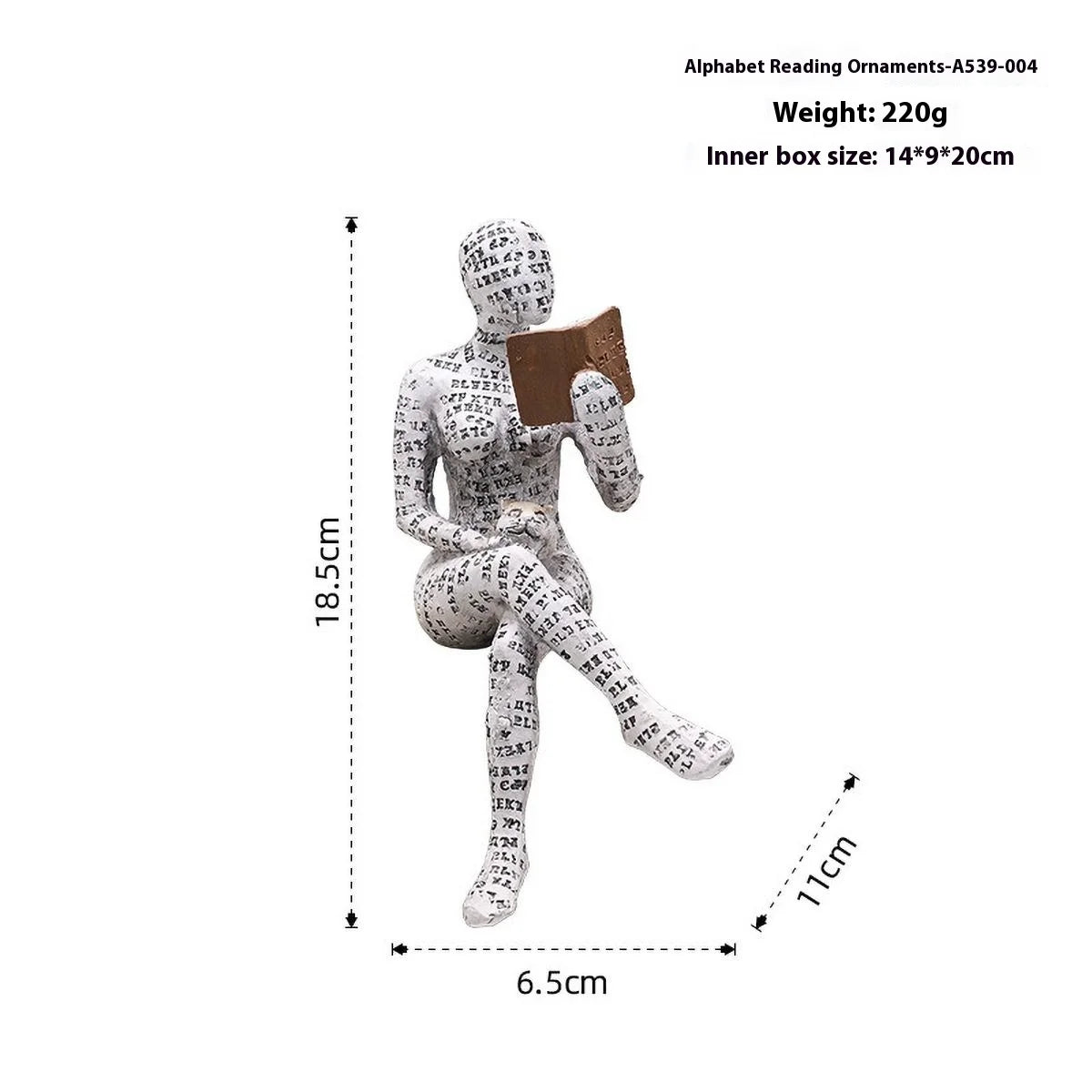 Nordic Reader Sculpture