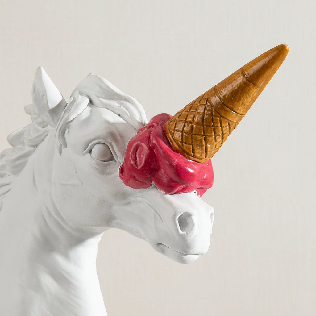 Abstract Horse Head Sculpture