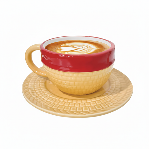 Tasse café plus petite fond blanc